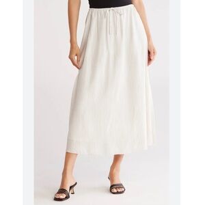 And Moiré Print Silk Maxi Skirt
ATM Anthony Thomas Melillo